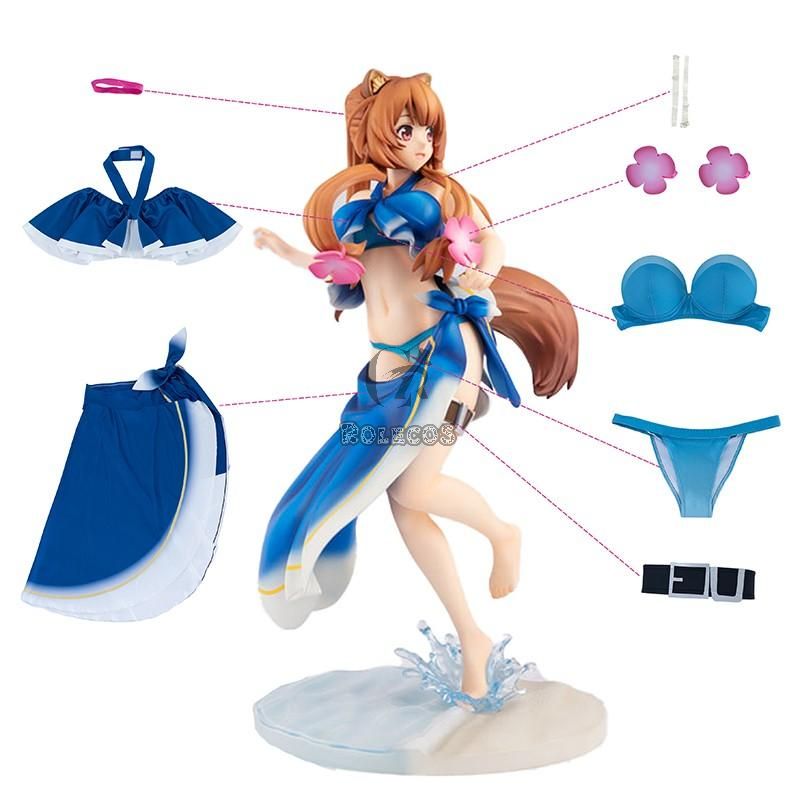 The Rising of the Shield Hero Season 2 Raphtalia Two Pieces Swimsuit Cosplay