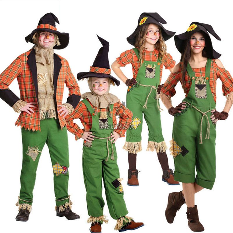 The Wizard of Oz Halloween Costume Family Cosplay Costume