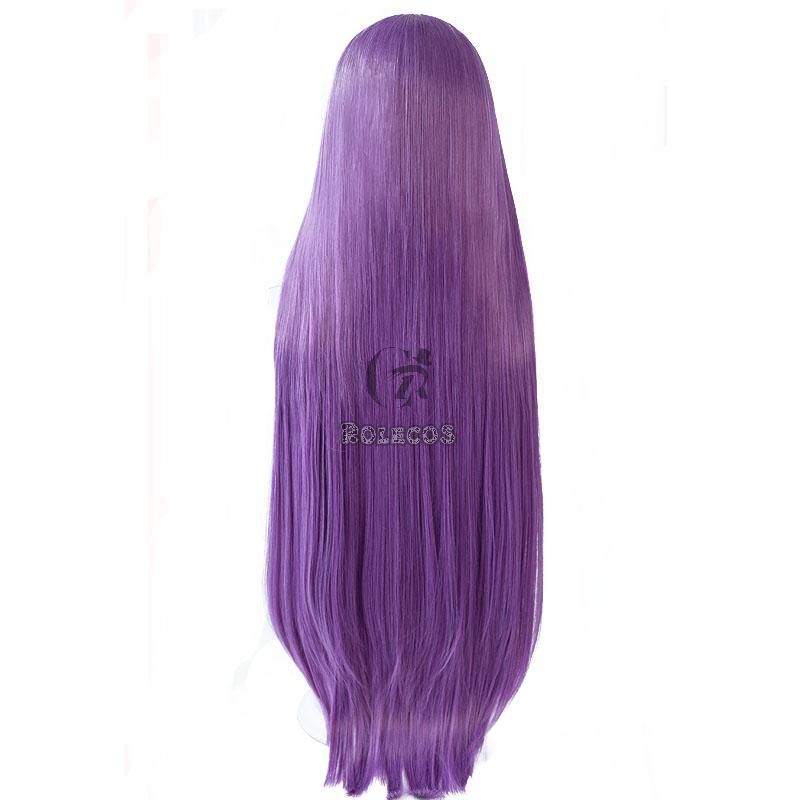 Tokyo Mew Mew Fujiwara Zakuro Purple Long Cosplay Wigs