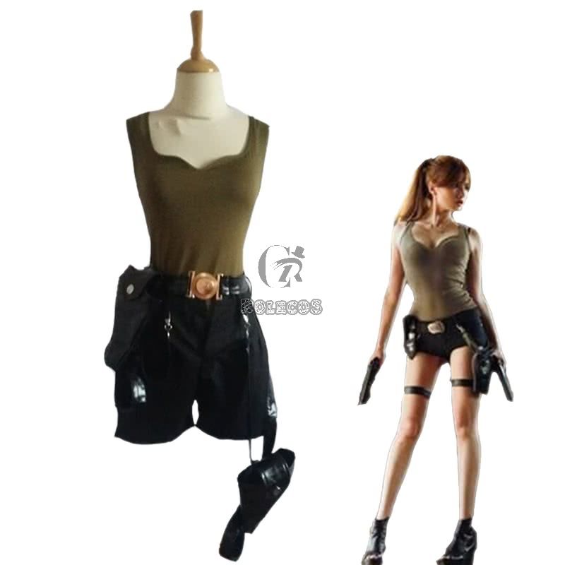 Tomb Raider  Lara Croft Adult Cosplay Costume