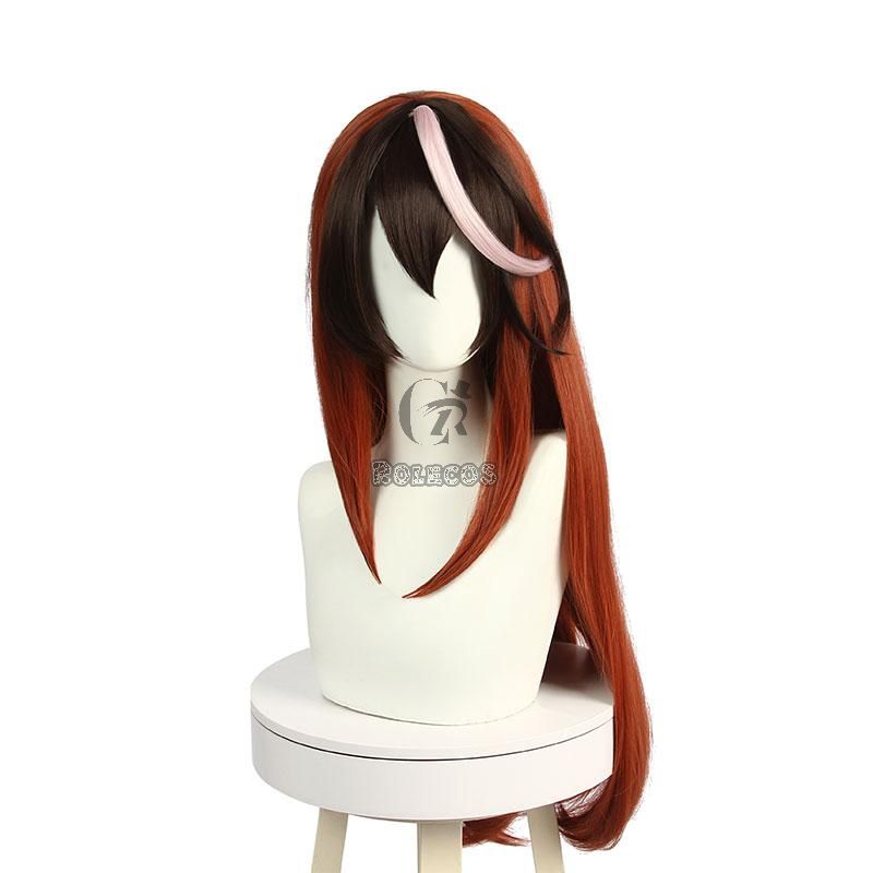Uma Musume Pretty Derby Symboli Rudolf Brown Mixed Color Cosplay Wigs With Ears