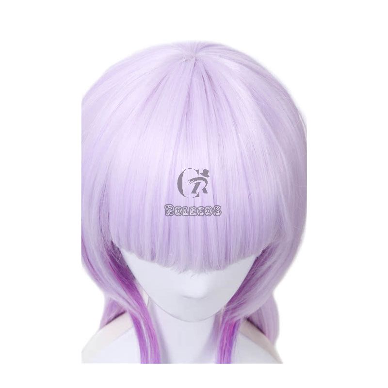Long Purple Anime Cosplay Wigs
