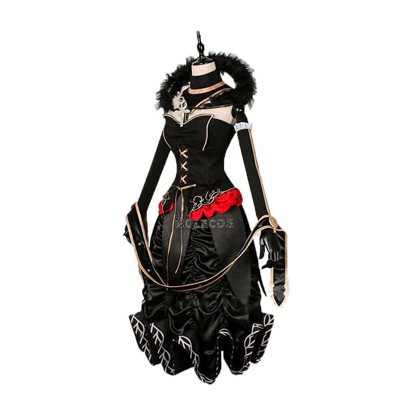 Fate/Apocrypha Assassin of Red Black Anime Cosplay Costumes