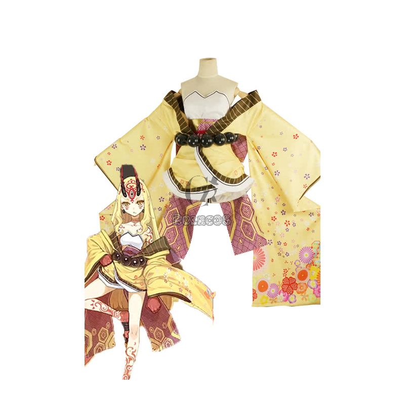FateGrand Order Ibaraki Douji Anime Cosplay Costumes