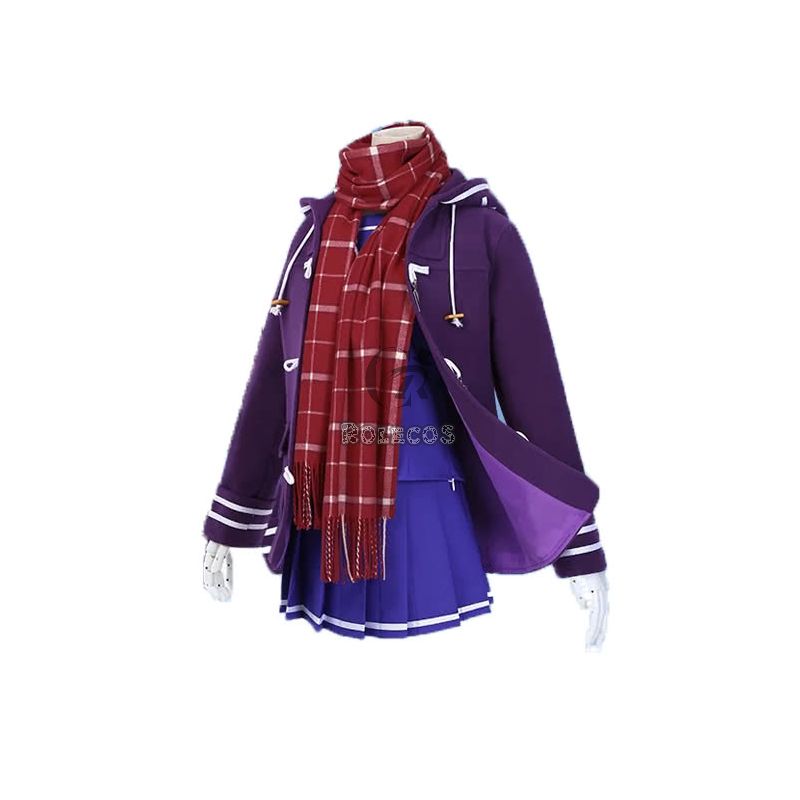 FateGrand Order Mysterious Heroine X Purple Cosplay Costume