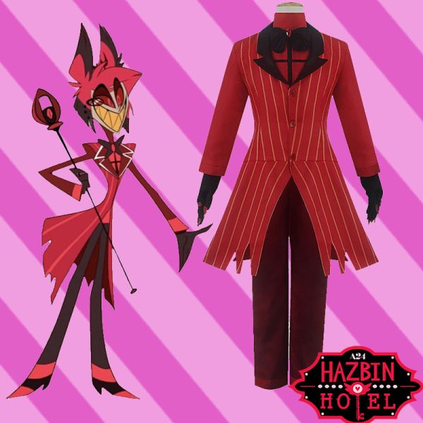 Angel Dust Hazbin Hotel Cosplay Costume