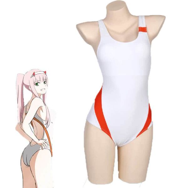 Buy Darling In The Franxx Zero Two Cosplay Costumes Wigs 