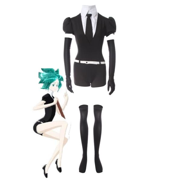 Presale Land Of The Lustrous Houseki No Kuni Bort Black Anime Cosplay Costumes 