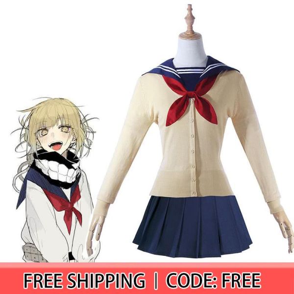 BNHA MHA Himiko Toga School Uniform Cosplay Costume Only Uniform For Sale