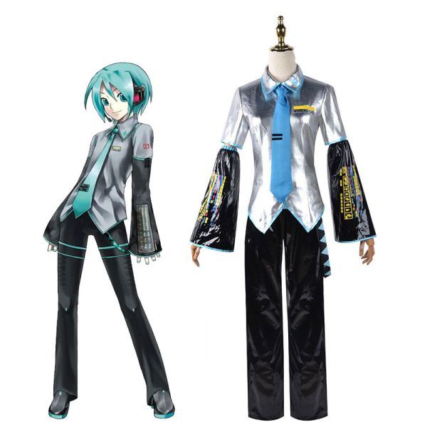 Hatsune Miku Rabbit Hole Cosplay Costume Vocaloid