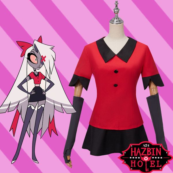 Angel Dust Hazbin Hotel Cosplay Costume