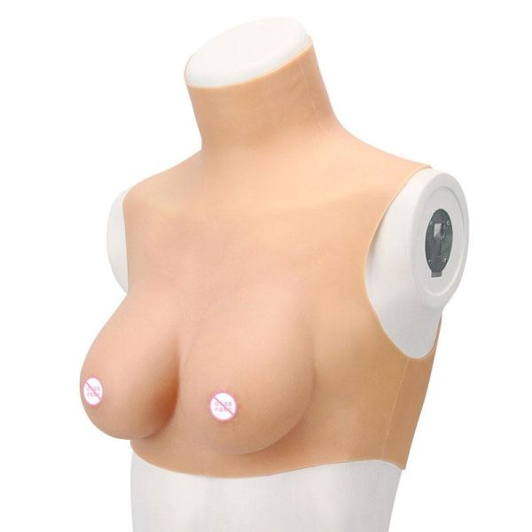 Silicone Breast Forms Fake Artificial Boobs Chest Cosplay Prop 3 Color