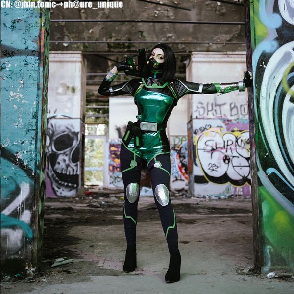 【In Stock】Game Valorant Project A Viper Cosplay Costume