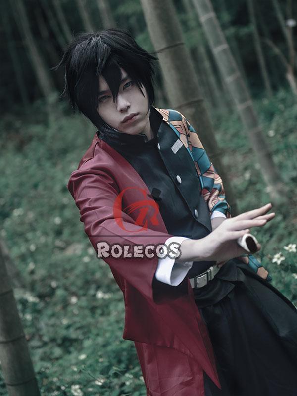 Demon Slayer Kimetsu no Yaiba Tomioka Giyuu Kimono Cosplay