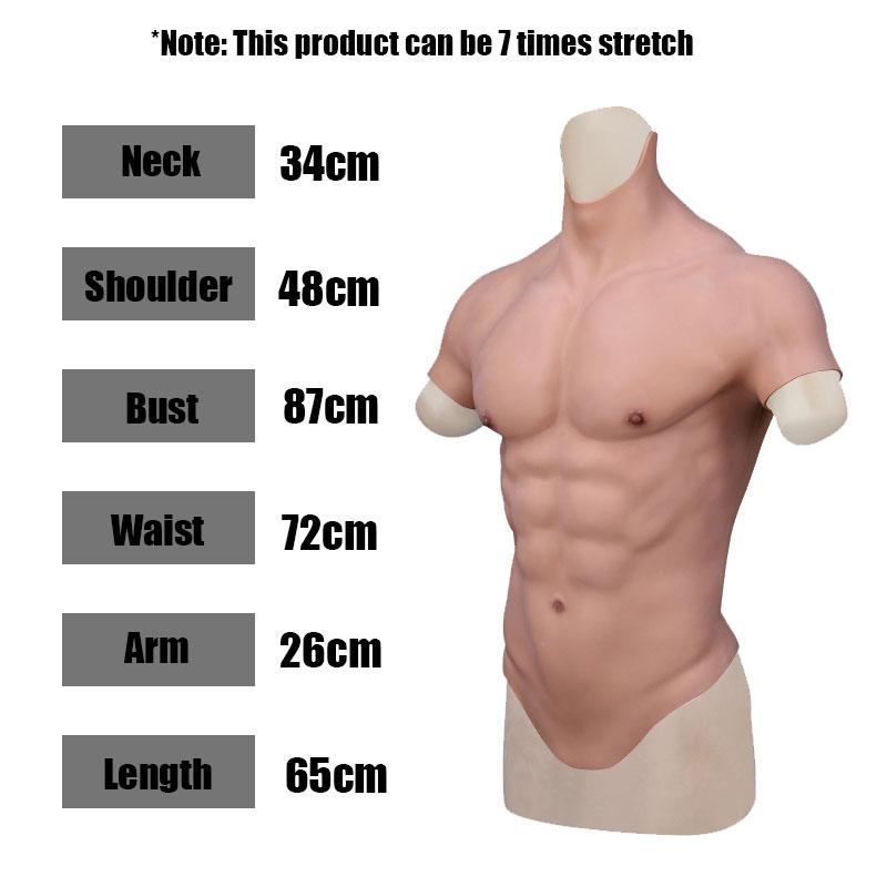 Silicone_False_Fake_Muscle_Muscle_Chest_