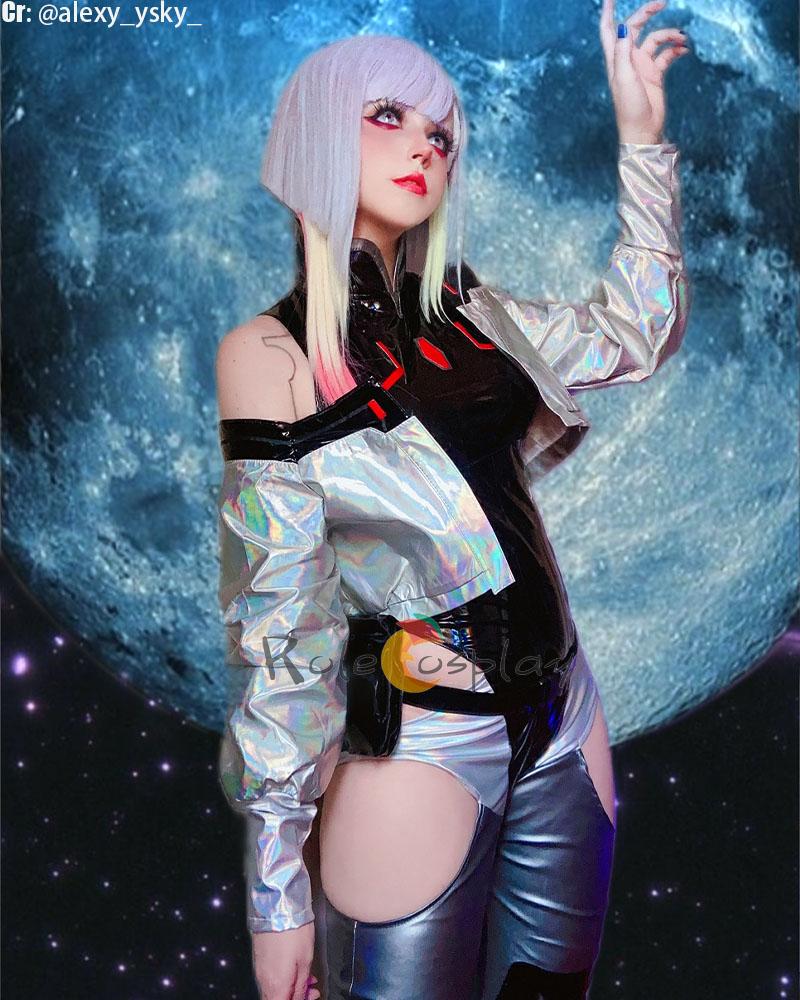 Cyberpunk Edgerunners 2077 Lucy Halloween Cosplay Costume